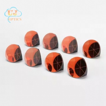 High-precision coated copper coated aluminum coated silver corner cube for Total Station