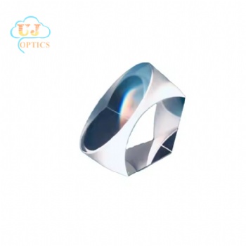 High-precision transparent corner cube pyramidal prism for Total Station