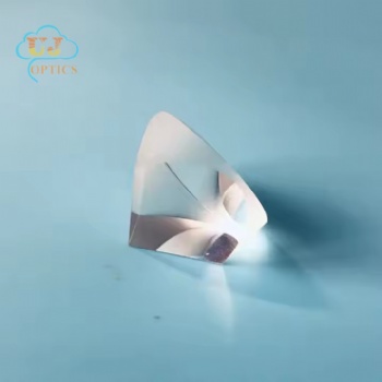  High-precision transparent corner cube pyramidal prism for Total Station	